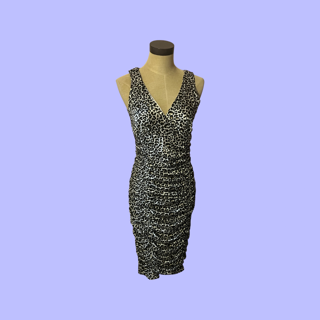 Ruby rox early 2000s cheetah print dress