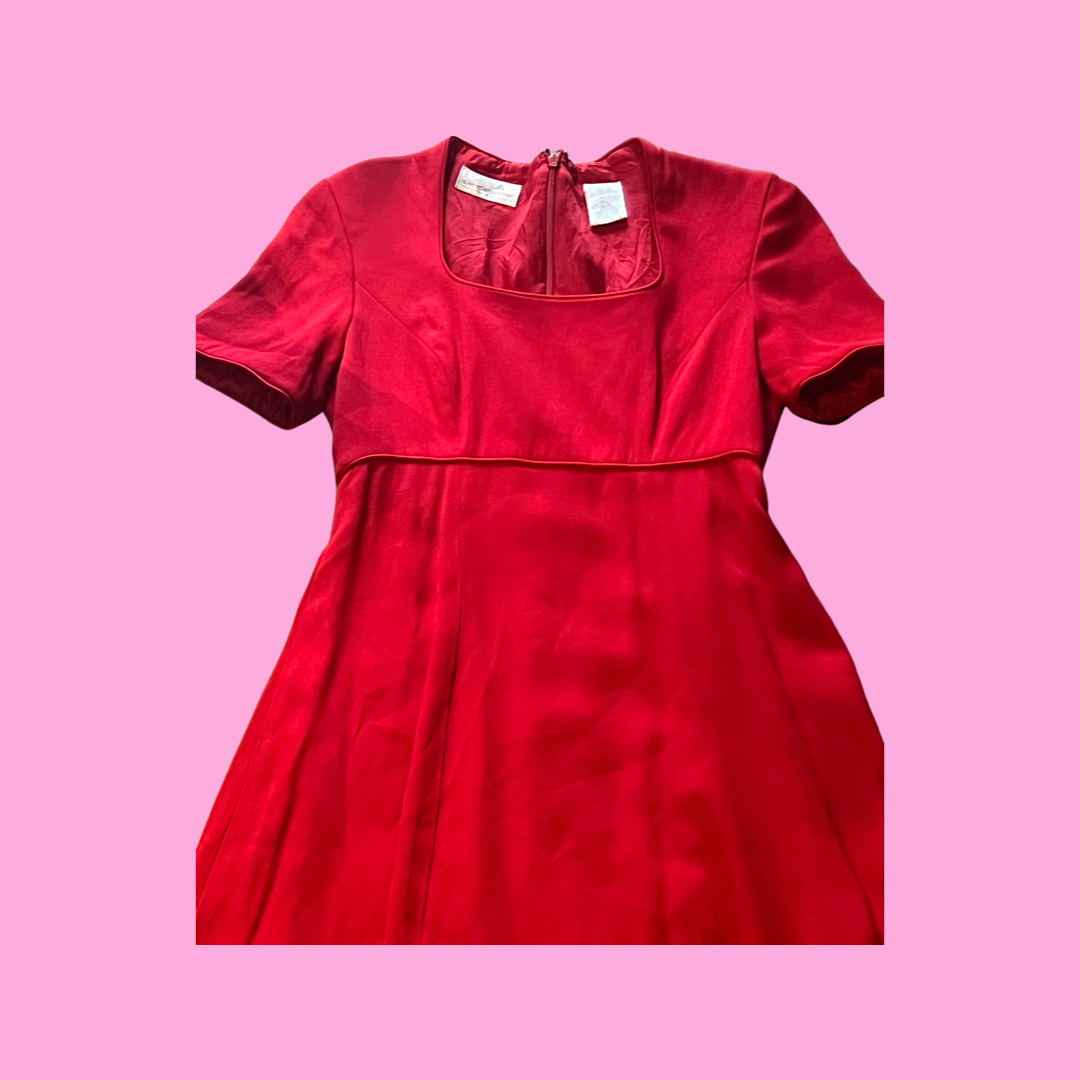 Liz Claiborne red dress size 2 petite